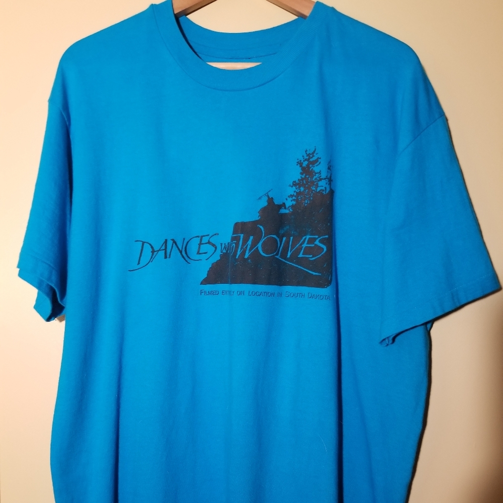 SOLD💥Vtg Dances With Wolves movie promo tee